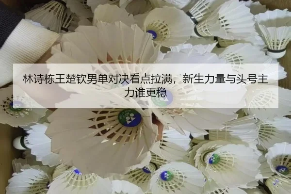 林诗栋王楚钦男单对决看点拉满，新生力量与头号主力谁更稳